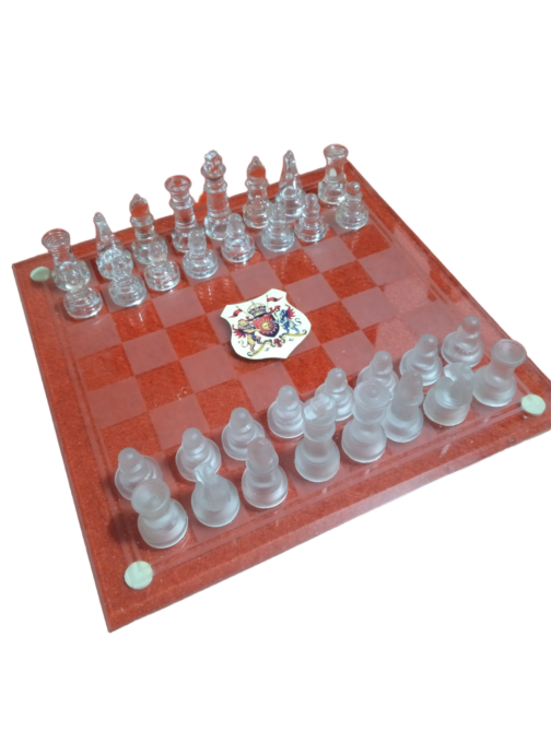 Maharaja Glass chess set