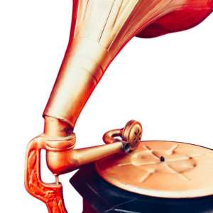 2.ANTIQUE VINTAGE GRAMOPHONE