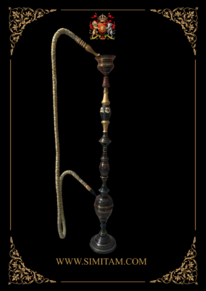 3.ROYAL BRASS HUKKA MAHARAJA STYLE