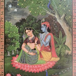 3.Radha krishna painting