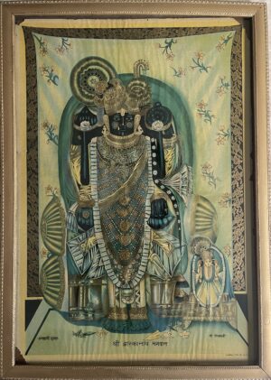 3.Radha krishna painting